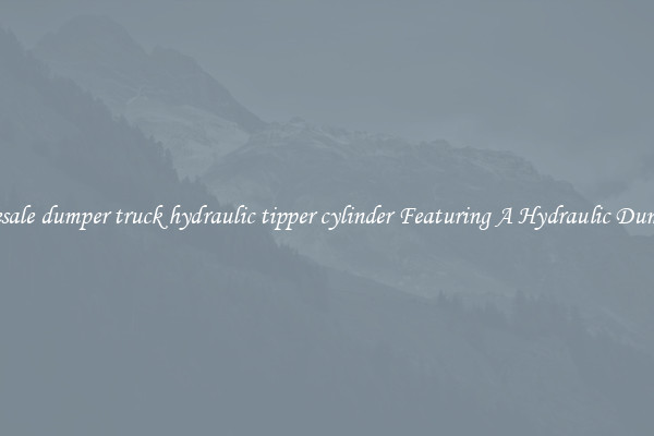 Wholesale dumper truck hydraulic tipper cylinder Featuring A Hydraulic Dump Bed