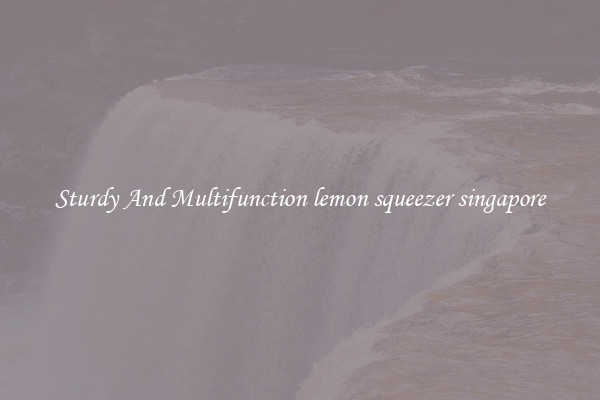 Sturdy And Multifunction lemon squeezer singapore