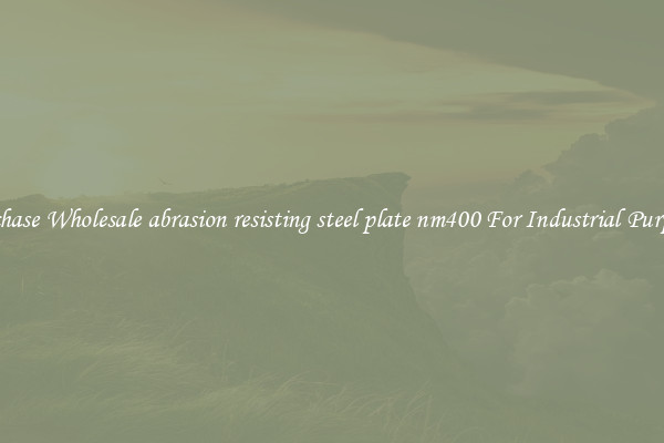 Purchase Wholesale abrasion resisting steel plate nm400 For Industrial Purposes