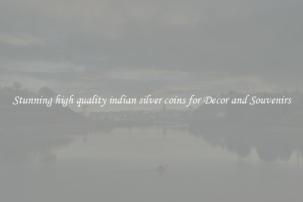 Stunning high quality indian silver coins for Decor and Souvenirs