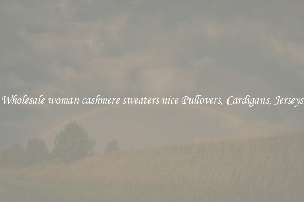 Wholesale woman cashmere sweaters nice Pullovers, Cardigans, Jerseys