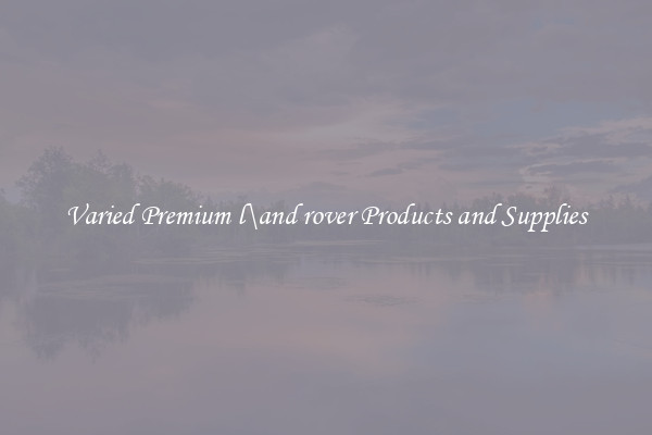 Varied Premium l\and rover Products and Supplies